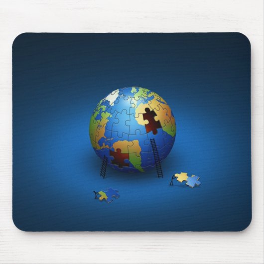 惑星を救って下さい マウスパッド (正面)