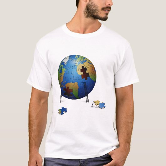 惑星を救って下さい Tシャツ (正面)