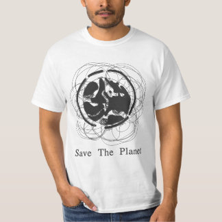 惑星を救って下さい Tシャツ