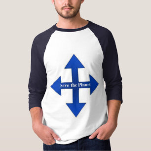惑星を救って下さい Tシャツ