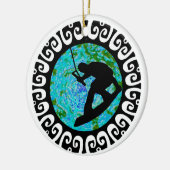 惑星を目覚めさせて下さい セラミックオーナメント (左)