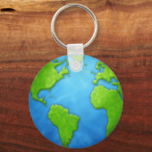 惑星アースキーチェーン キーホルダー (正面)