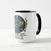 惑星エネルギーを燃え尽くす マグカップ (正面右)