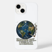 惑星エネルギーを燃え尽くす Case-Mate iPhoneケース (裏面)