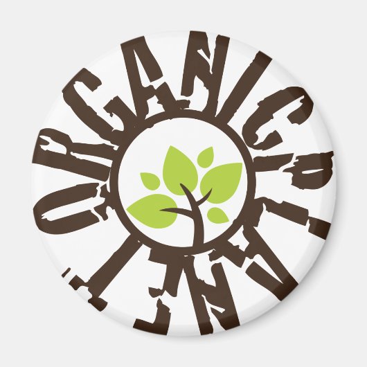 惑星オーガニック磁石 マグネット (正面)