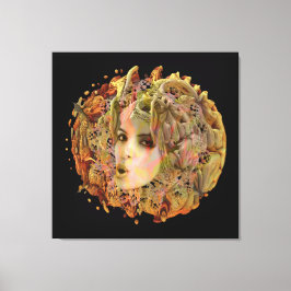 惑星オーガニック キャンバスプリント