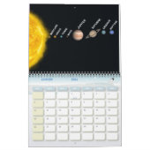 惑星カレンダー カレンダー (1月 2026)