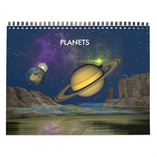 惑星カレンダー カレンダー (カバー)