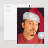 惑星クリスマスバフサンタで最もホットなハンクス ポストカード (正面/裏面)