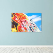 惑星グラフィティ キャンバスプリント (インサイチュ (ウッドフロア))