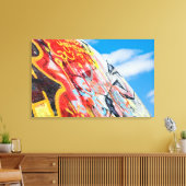 惑星グラフィティ キャンバスプリント (インサイチュ (リビング))