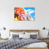 惑星グラフィティ キャンバスプリント (インサイチュ (寝室))