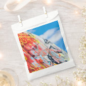 惑星グラフィティ フェイバーバッグ (クリップ留めされた状態)