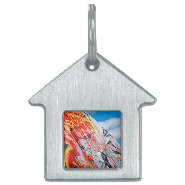 惑星グラフィティ ペットネームタグ (正面)