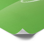 惑星グリーン ポスター (角)