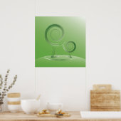 惑星グリーン ポスター (キッチン)