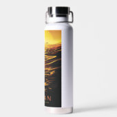 惑星サターンのタイタン最大の月 ウォーターボトル (背面)