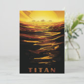 惑星サターンのタイタン最大の月 シーズンカード (スタンド正面)