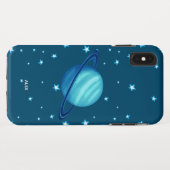 惑星サターンクール宇宙スター絵画ズ Case-Mate iPhoneケース (裏面(横))