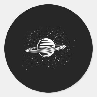 惑星サターンリングや輪宇宙機太陽の構 ラウンドシール