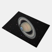 惑星サターン星空 ドアマット (アングル)