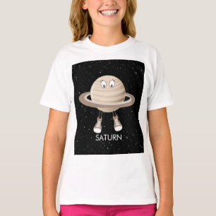 惑星サターン&スターズ Tシャツ