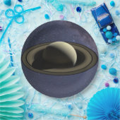 惑星サターン ペーパープレート (パーティー)