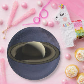 惑星サターン ペーパープレート (パーティー)