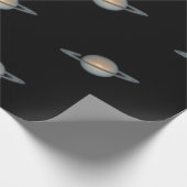 惑星サターン(リングや輪模様) ラッピングペーパー (角)