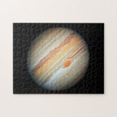 惑星ジュピターの見解(ハッブル望遠鏡) ジグソーパズル (横)