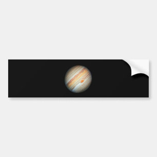 惑星ジュピターの見解(ハッブル望遠鏡) バンパーステッカー