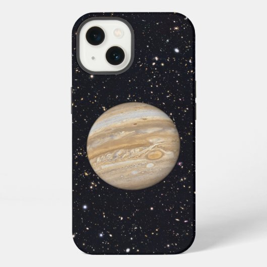 惑星ジュピター星空 iPhoneケース (裏面)