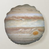 惑星ジュピター水彩丸枕 ラウンドクッション (裏面)