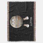 惑星ジュピター&スターズ スローブランケット (正面縦)