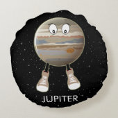 惑星ジュピター&スターズ ラウンドクッション (裏面)