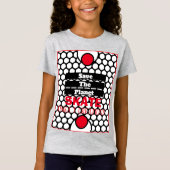 惑星スケートを救う Tシャツ (正面)