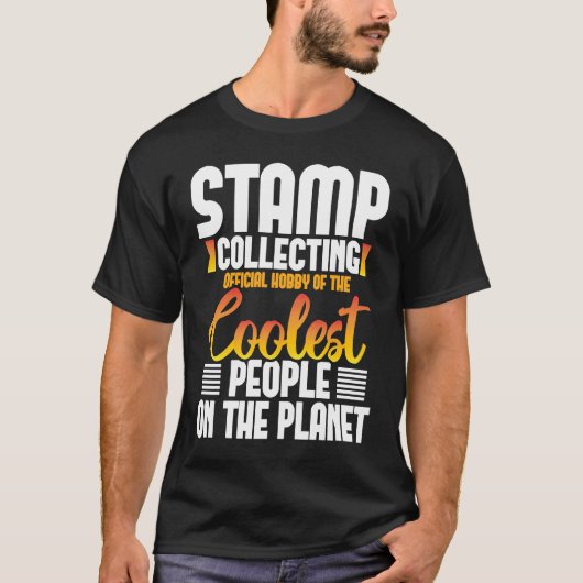 惑星スタンプクールCの人々の趣味 Tシャツ (正面)