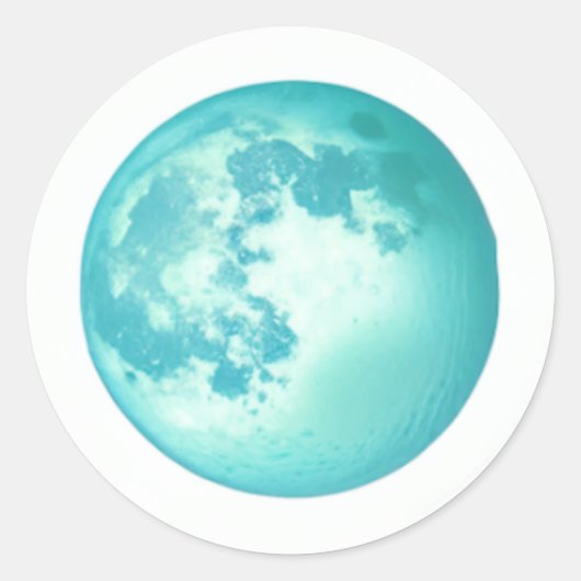 惑星ステッカー ラウンドシール (正面)