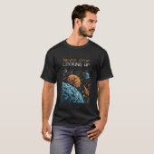 惑星ストップ天文学を調べない Tシャツ (正面フル)