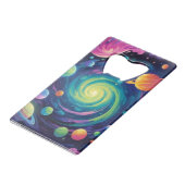 惑星スピン クレジットカード栓抜き (裏面アングル)