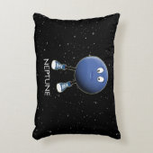 惑星ネプチューン&スター アクセントクッション (正面(垂直))