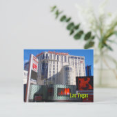 惑星ハリウッド、ラスベガス ポストカード (スタンド正面)