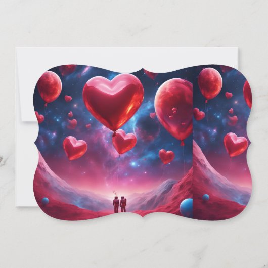 惑星バレンタインカード (裏面)