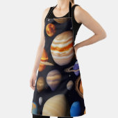 惑星パターン エプロン (インサイチュ)