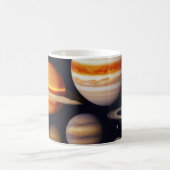 惑星パターン コーヒーマグカップ (中央)