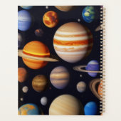 惑星パターン プランナー手帳 (裏面)