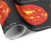 惑星ビーナスは太陽を通過する、高解像度 ラッピングペーパー (ロールコーナー)