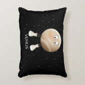 惑星ビーナス&星 アクセントクッション (正面(垂直))