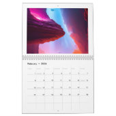 惑星ファンタジーカレンダー カレンダー (2月 2026)