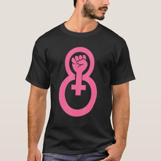 惑星フェミニズムの世界ではなく、家父長制を破壊する Tシャツ (正面)